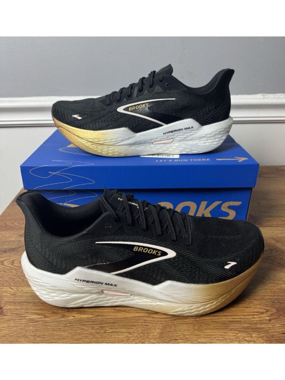 Brooks Hyperion Max 2 Athletic Running Shoes Men's Size 12 Black